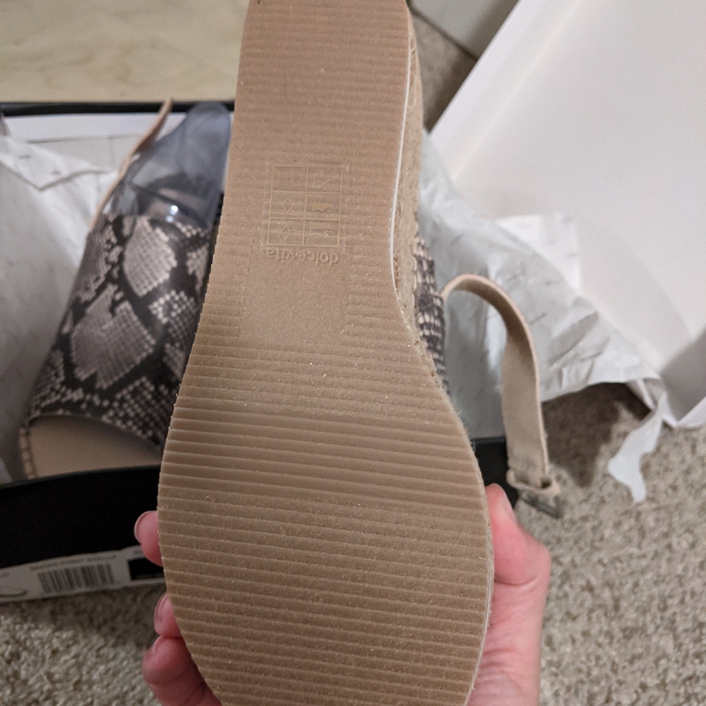 Snakeskin espadrilles - Picture 4 of 4